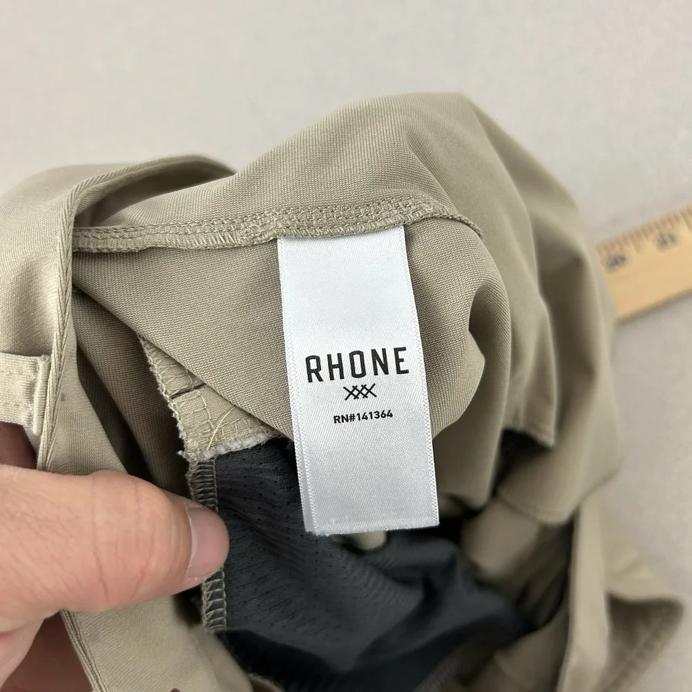 Rhone Commuter Pants 31x29 Beige Slim Fit Golf Stretch Performance Casual‎ *Flaw